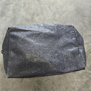 MAC Sparkly Black Cosmetic Bag